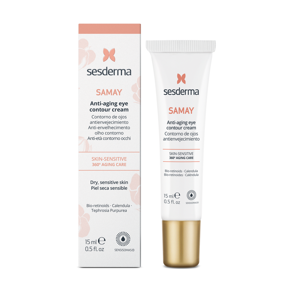 Sesderma Samay Oční kontura 15 ml — krém proti vráskám pod oči pro citlivou pokožku