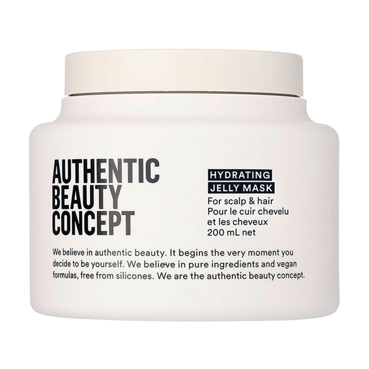 Authentic Beauty Concept Gelová hydratační maska na vlasy a pokožku hlavy 200 ml