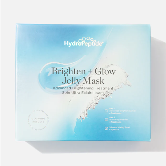 HydroPeptide Brighten & Glow Jelly Mask 1 Stk. — zweistufige aufhellende Maske