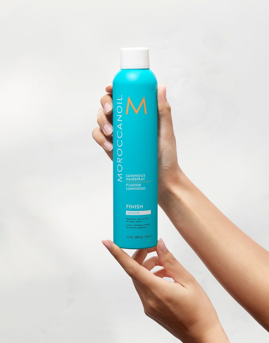 Moroccanoil Luminous Hairspray Medium — Fixierspray mit mittlerem Halt