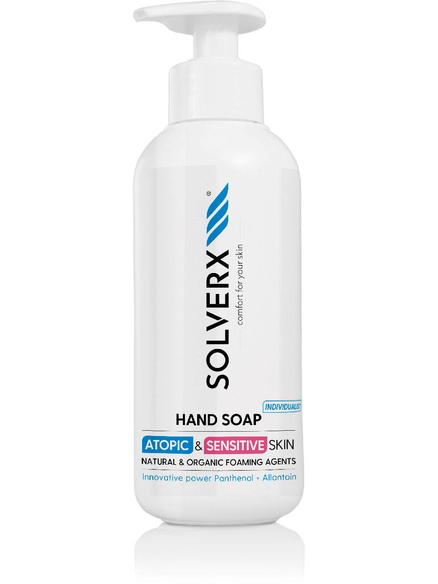 Solverx Hand Soap Individual pre pleť — tekuté mydlo na každodenné umývanie pleti rúk