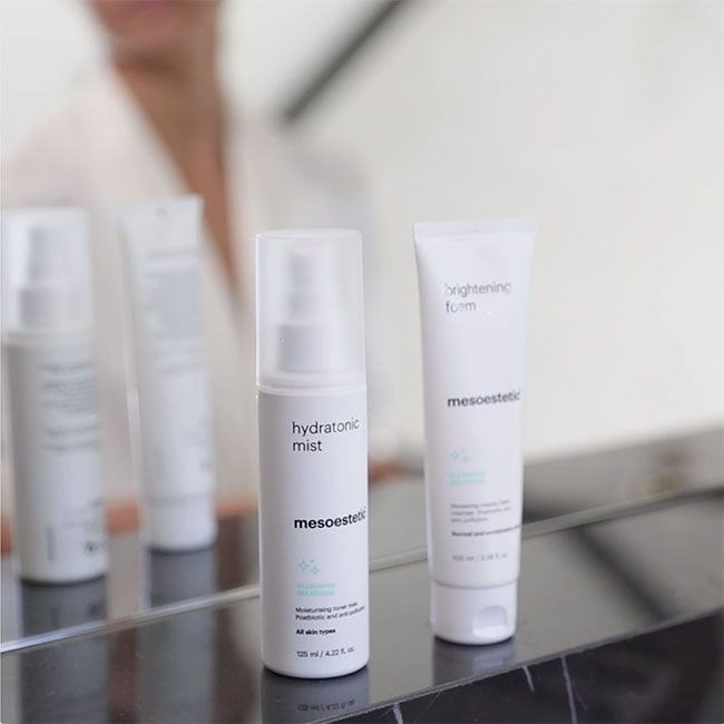 Mesoestetic Hydratonic Mist — opfriskende og fugtgivende ansigtsmist