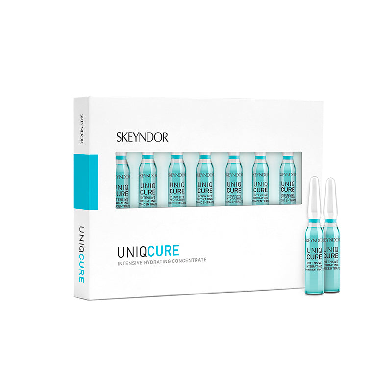 Skeyndor Uniqcure – Intensive Hydrating Concentrate — αμπούλα ενυδάτωσης για ξηρό και αφυδατωμένο δέρμα