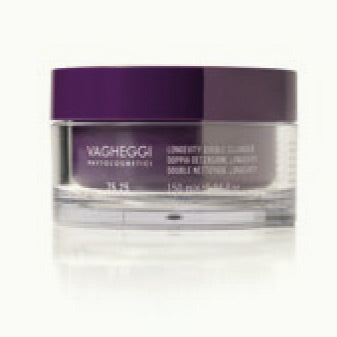 Vagheggi 75.25 Longevity Double Cleanser — to-trins rengøring creme og enzymgel