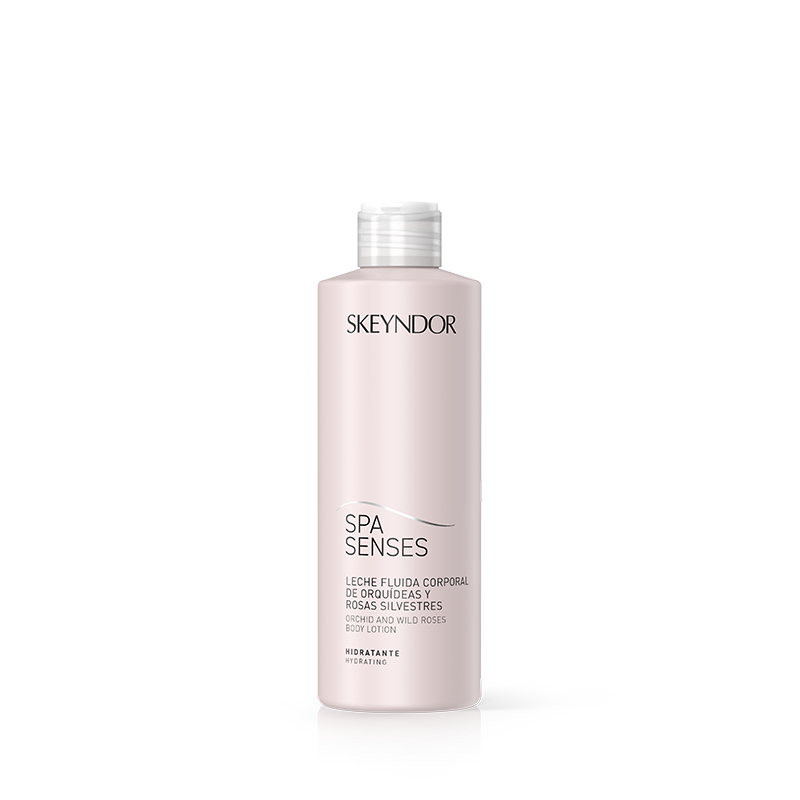Skeyndor Orchid and Wild Roses body lotion — Spa Senses — feuchtigkeitsspendende Körperlotion