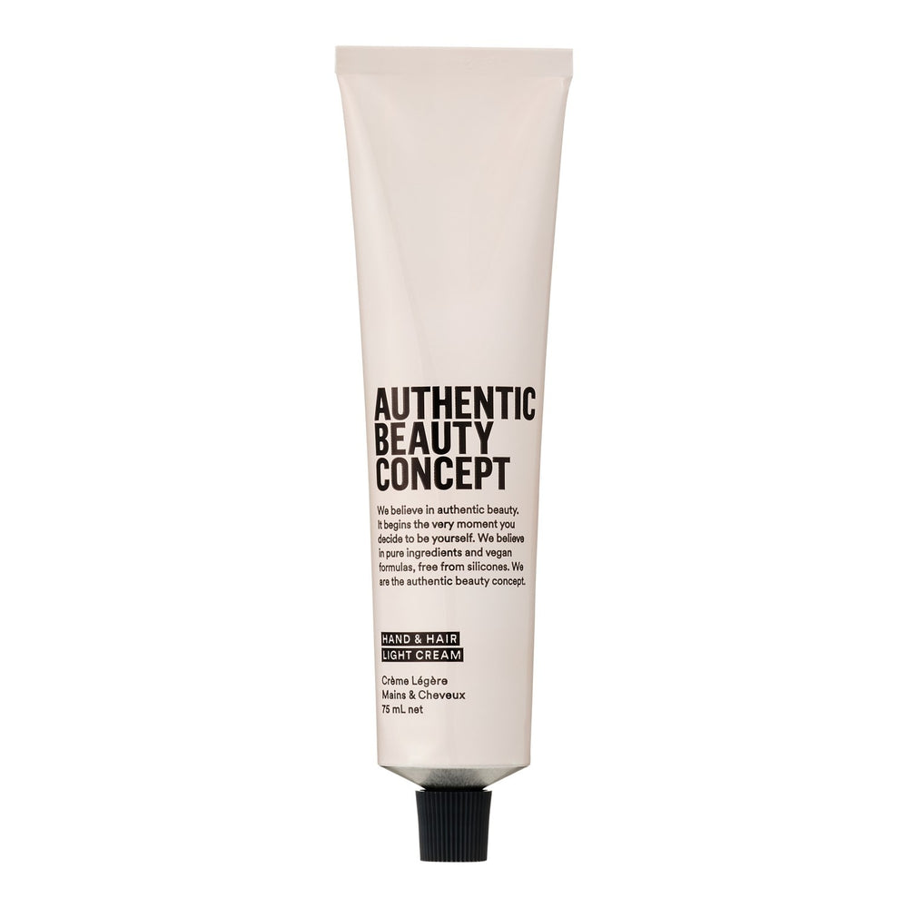 Authentic Beauty Concept Leichte Creme für Hände und Haare 75 ml — Creme zur Pflege von Händen und Haaren