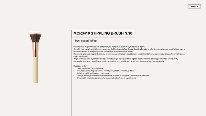 Stippling Brush N. 10