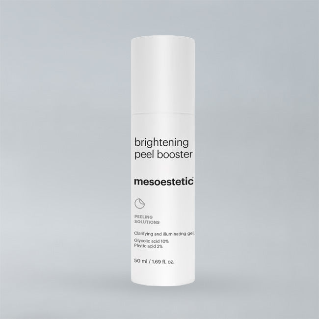 Mesoestetic Brightening Peel Booster 50 ml — hámlasztó booster, simítja és ragyogóvá teszi a bőrt