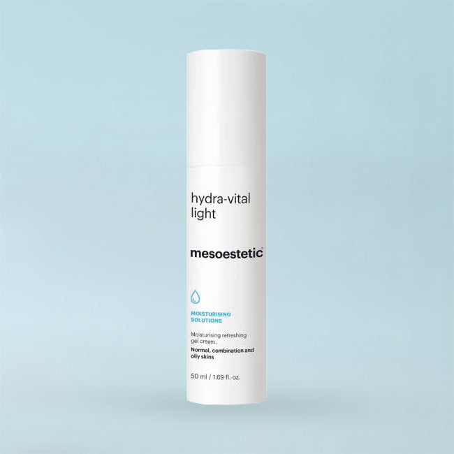 Mesoestetic Hydra-Vital Light 50 ml — crème hydratante et reconstituant la barrière hydratante de la peau