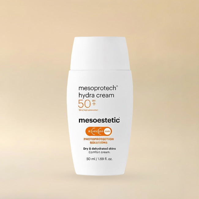 Mesoestetic Mesoprotech Hydra Cream — crema con filtro UVA/UVB que protege del fotoenvejecimiento