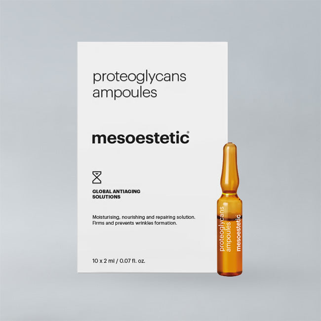 Mesoestetic Proteoglycans Ampoules — koncentrerad ampull för mogen hud som tappar fasthet