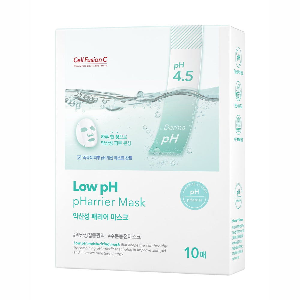 Cell Fusion C Low pH pHarrier Mask — masque en feuille en tissu de bambou pour peau déshydratée