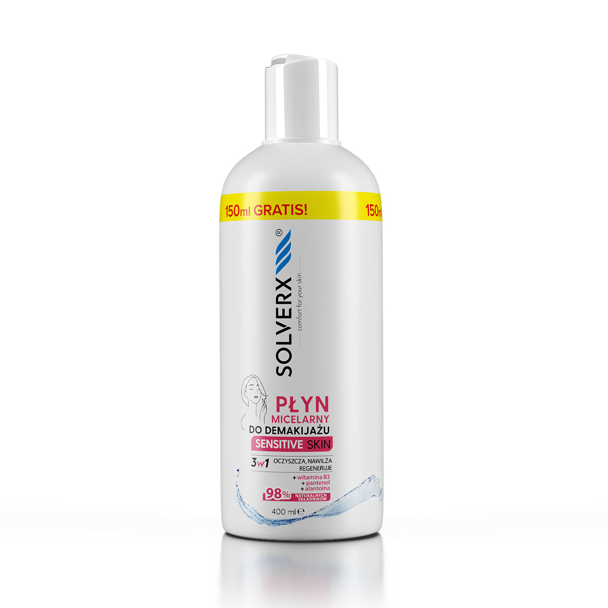 Płyn micelarny do demakijażu Sensitive Skin