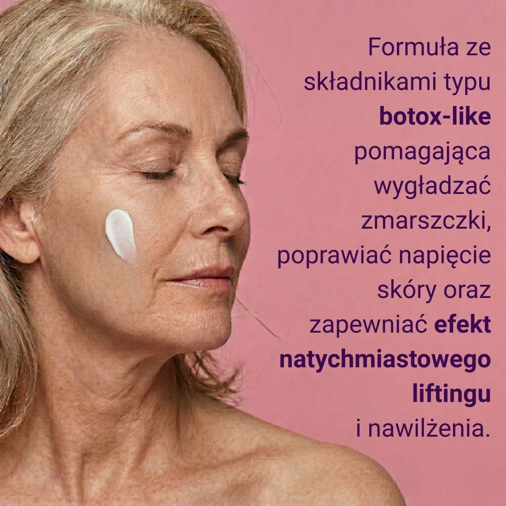 Purles 166 BotoxLike Face Cream — uppstramande och utjämnande kräm för mogen hud