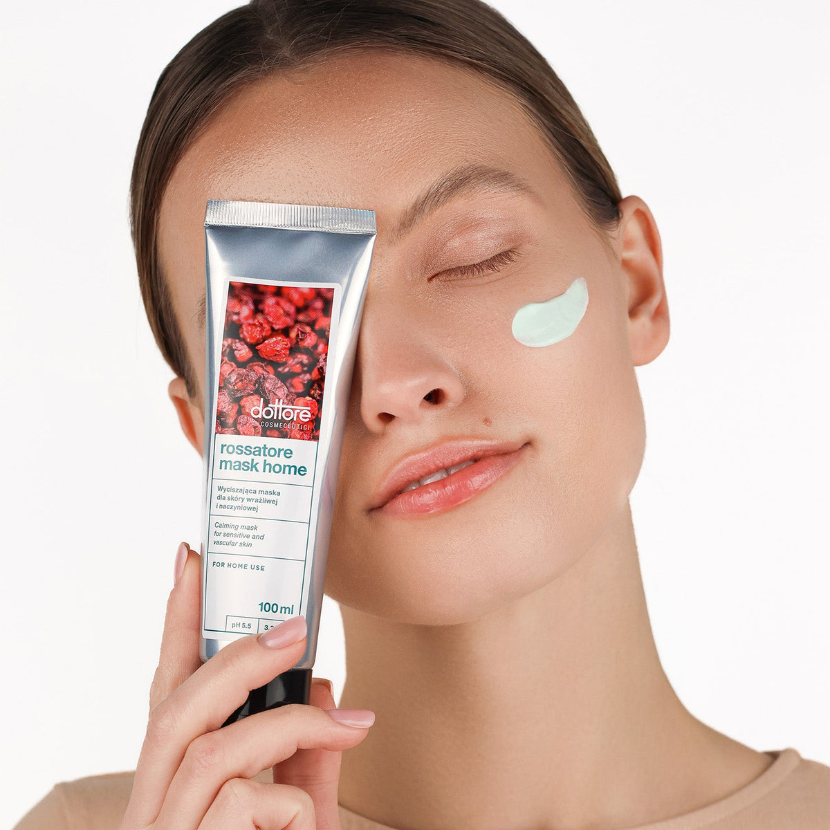 Dottore rossatore mask home – maska do cery naczyniowej i wrażliwej