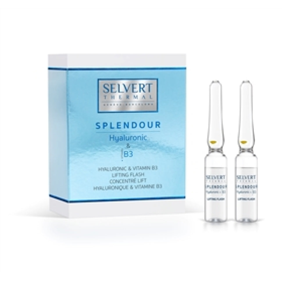 Selvert Thermal Splendour Hyaluronic & Vitamin B3 Lifting Flash — serum med hyaluronsyra och vitamin B3