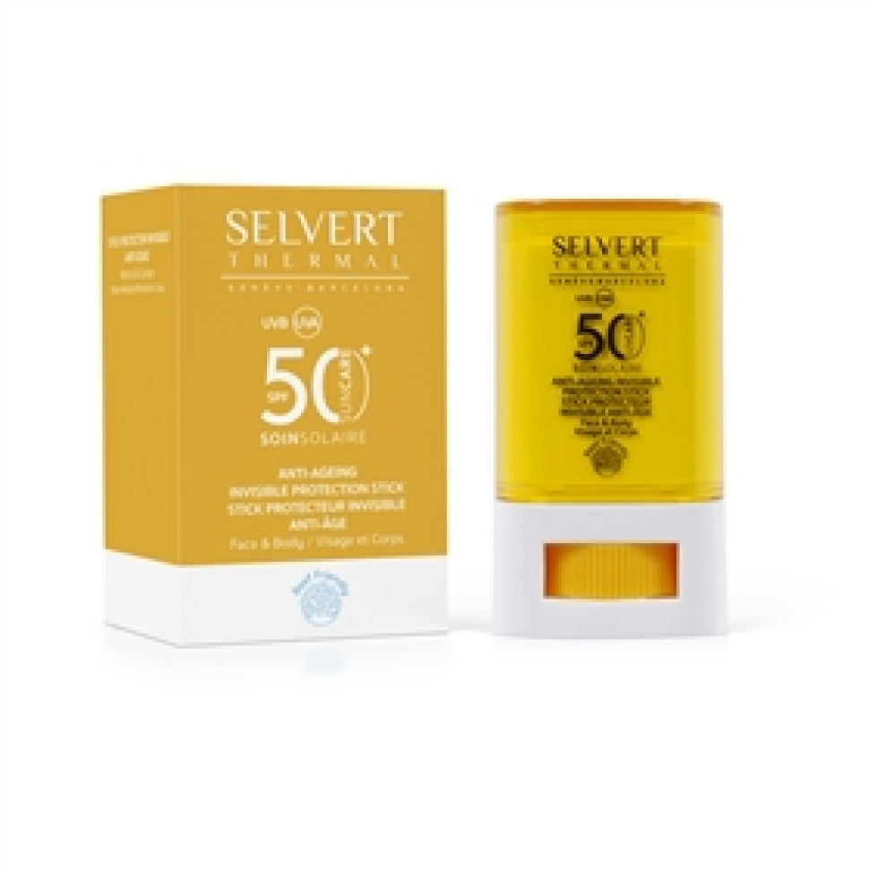 Selvert Thermal Sun Care Anti-Ageing Invisible Protection Stick Face & Body SPF 50+