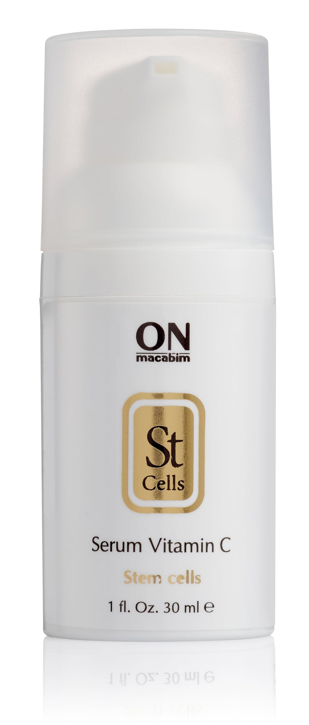 ONmacabim St Cells Serum mit Vitamin C + Stammzellen — aufhellendes Serum für Haut mit Pigmentflecken