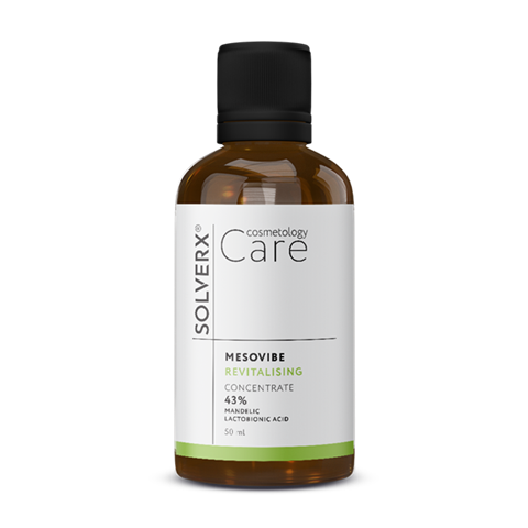 Solverx 43% Mesovibe Revitalising Concentrate 50 ml — revitalizační sérum pro pleť vyžadující osvěžení
