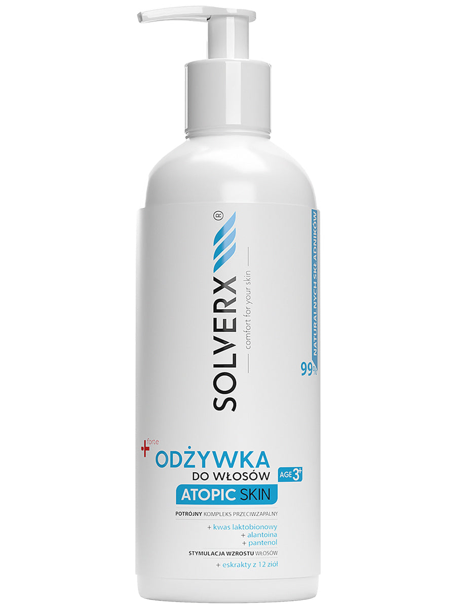 Solverx Atopic Skin odżywka do włosów do skóry atopowej