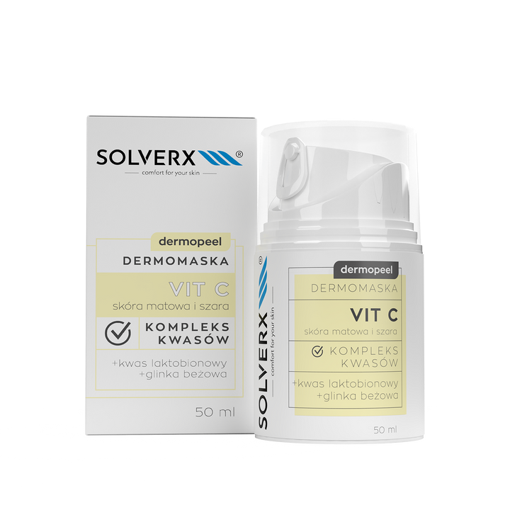 Dermopeel Maske für strahlenden Teint mit Vitamin C