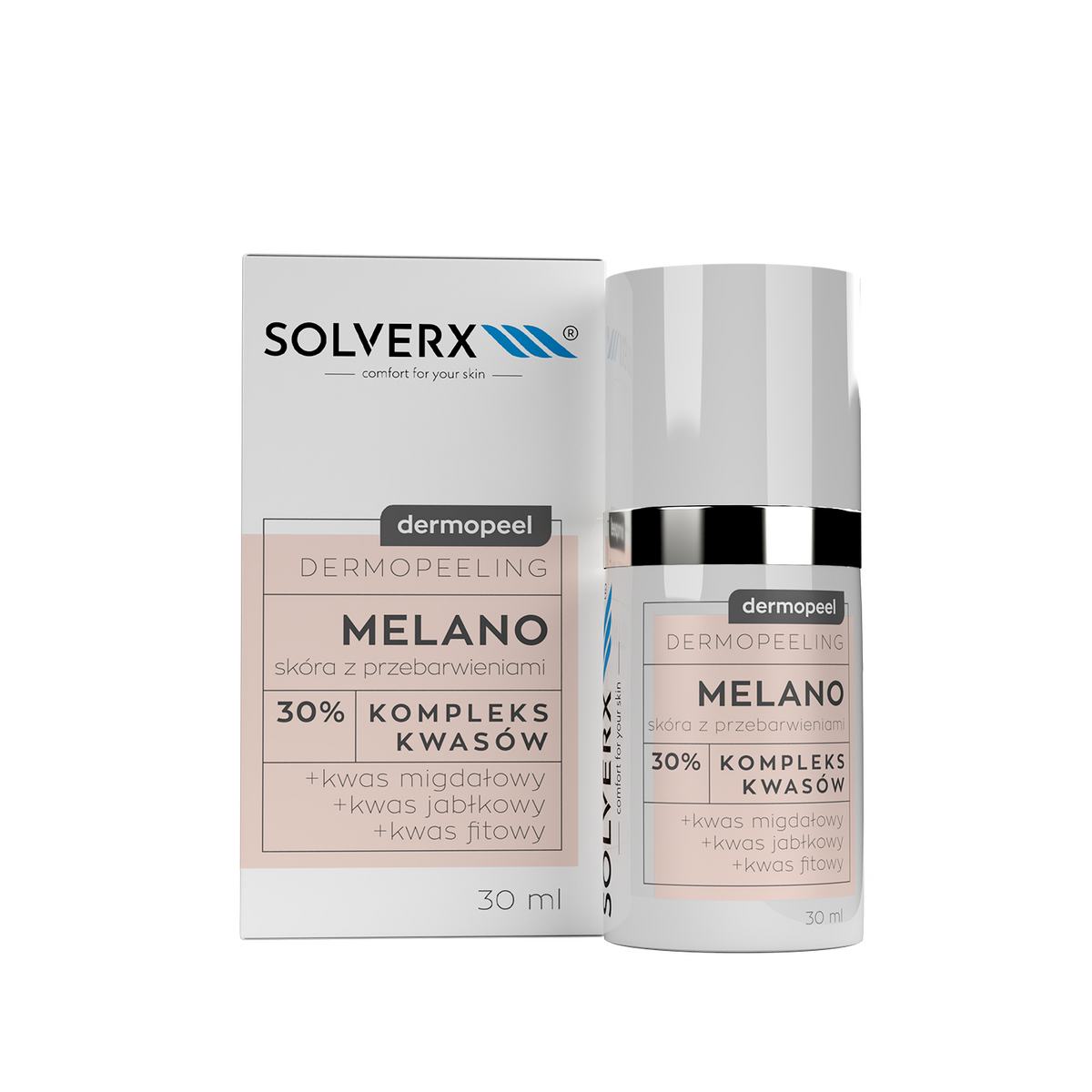 Solverx Dermopeel peeling na przebarwienia z kwasem migdałowym i fitowym