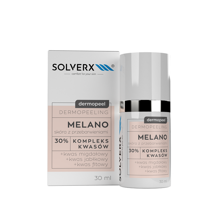 Solverx Dermopeel peeling na pigmentové skvrny s mandlovou a fytovou kyselinou