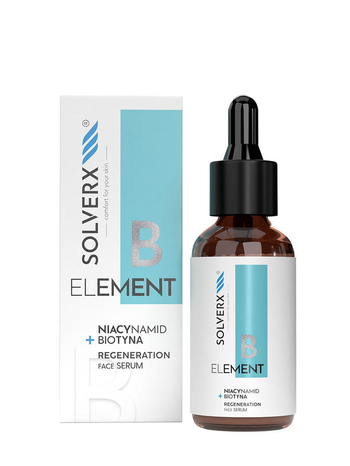 Solverx Element B siero viso con vitamine del gruppo B