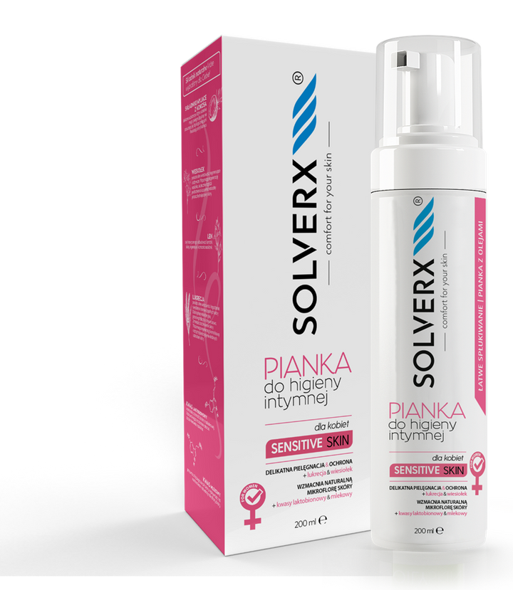 Sensitive Skin Schiuma per l'igiene intima per donna