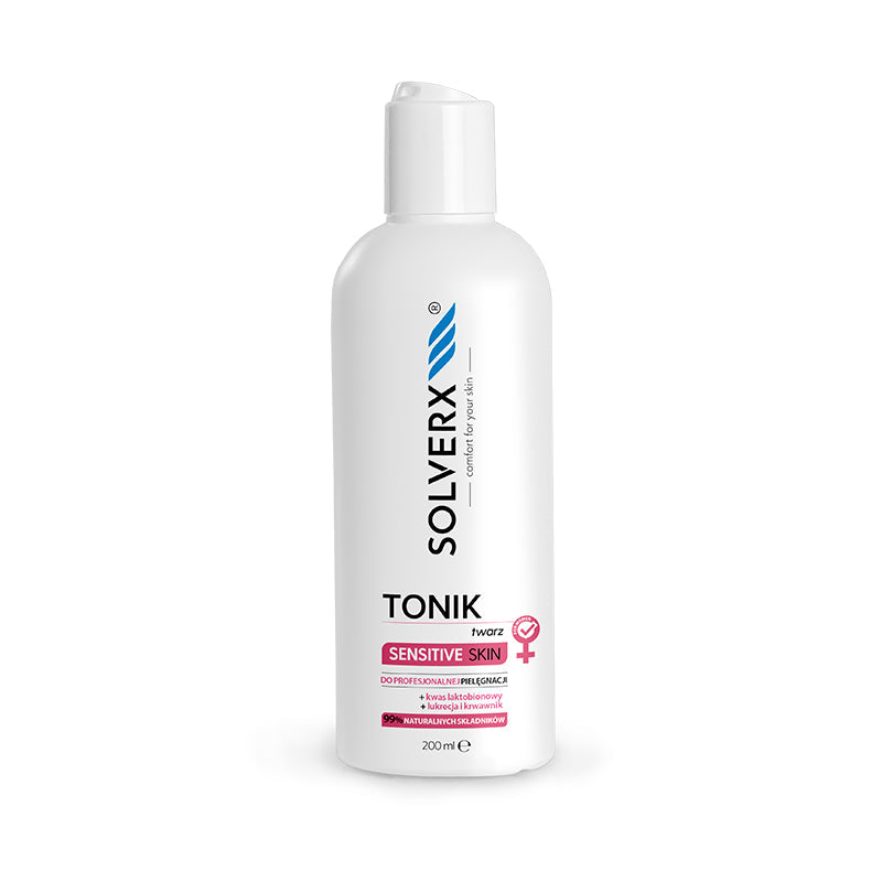 Solverx Sensitive Skin tonik do skóry wrażliwej i naczynkowej