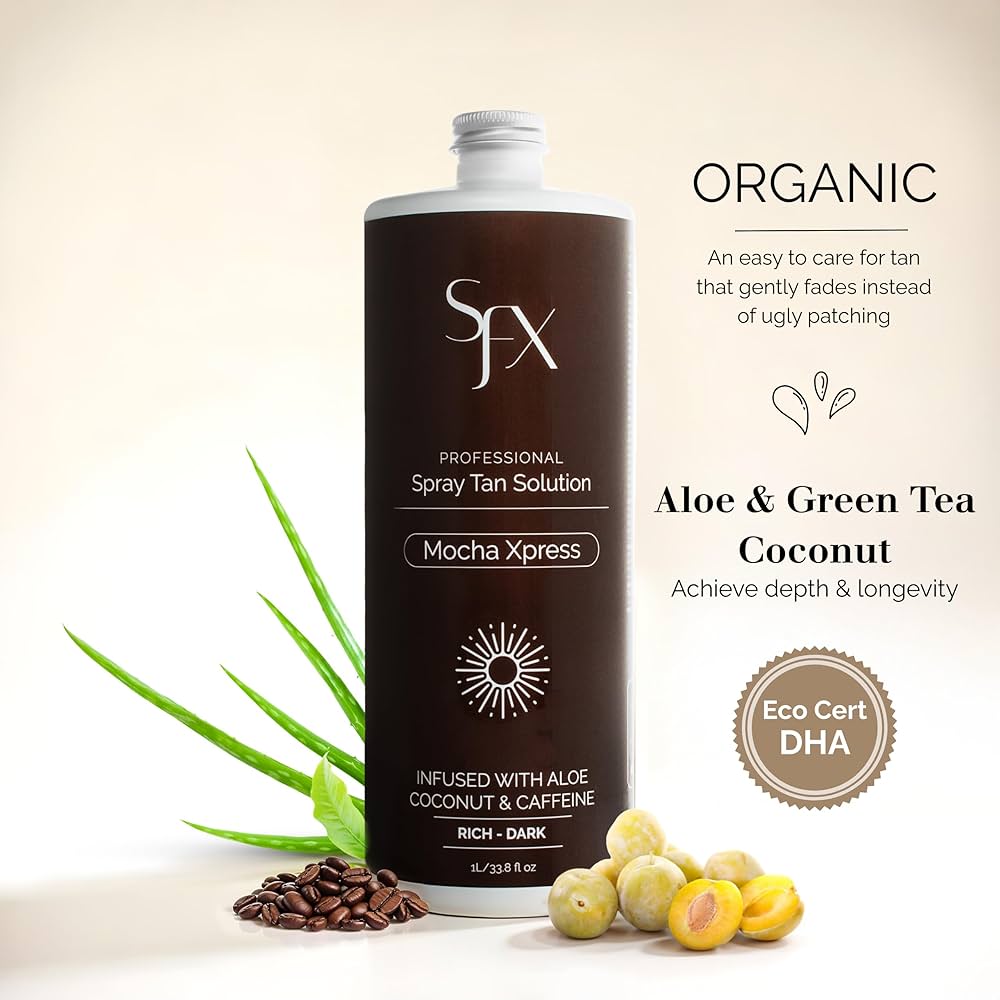 SunFX Airbrush Tanning Solution Medium 1000ml - SunFX