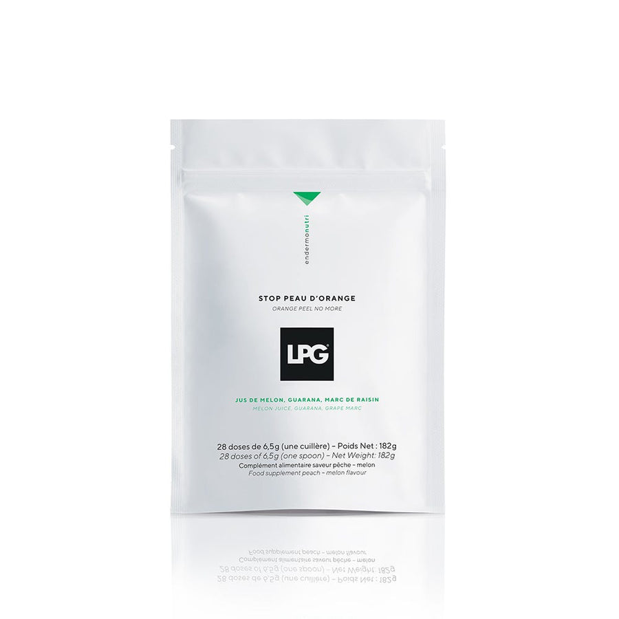 LPG endermologie® Orange peel no more 182 g — ilustracja do artykułu „Suplement przy niedoskonałościach, przebarwieniach i słabszych włosach” — J·SKIN LAB