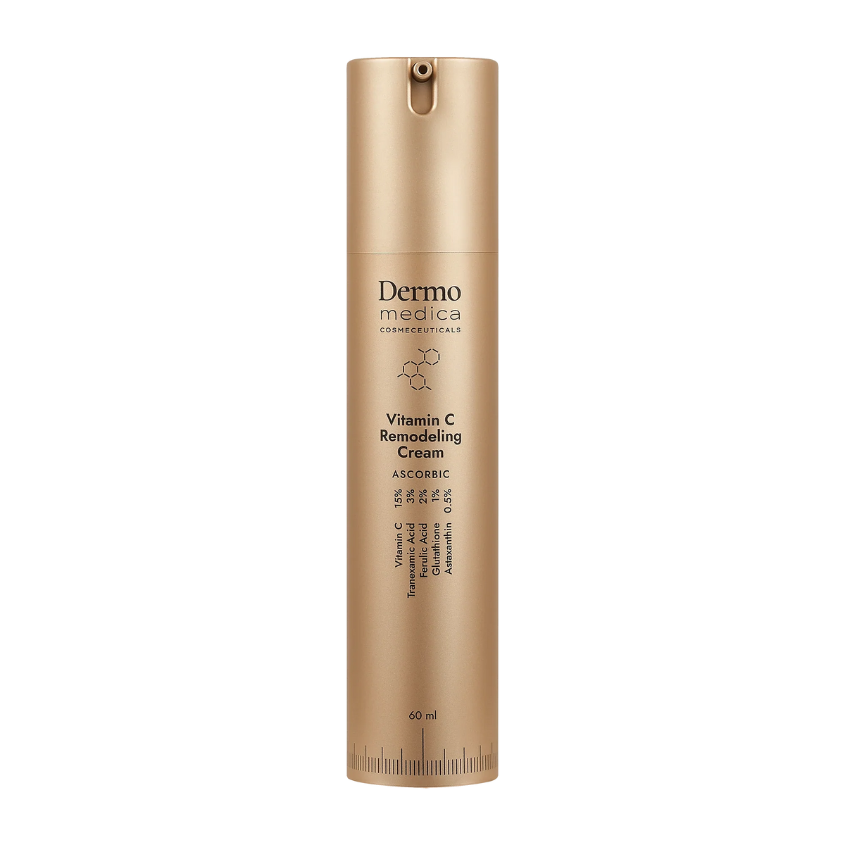 DermoMedica Vitamin C Remodeling Cream — kräm med 15% vitamin C mot pigmentfläckar och melasma