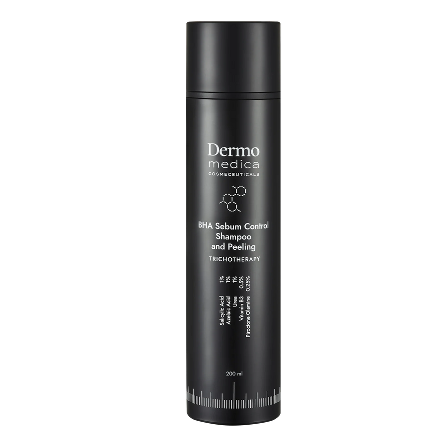 DermoMedica BHA Sebum Control Shampoo&nbsp;— trikologisk shampoo med salicylsyre