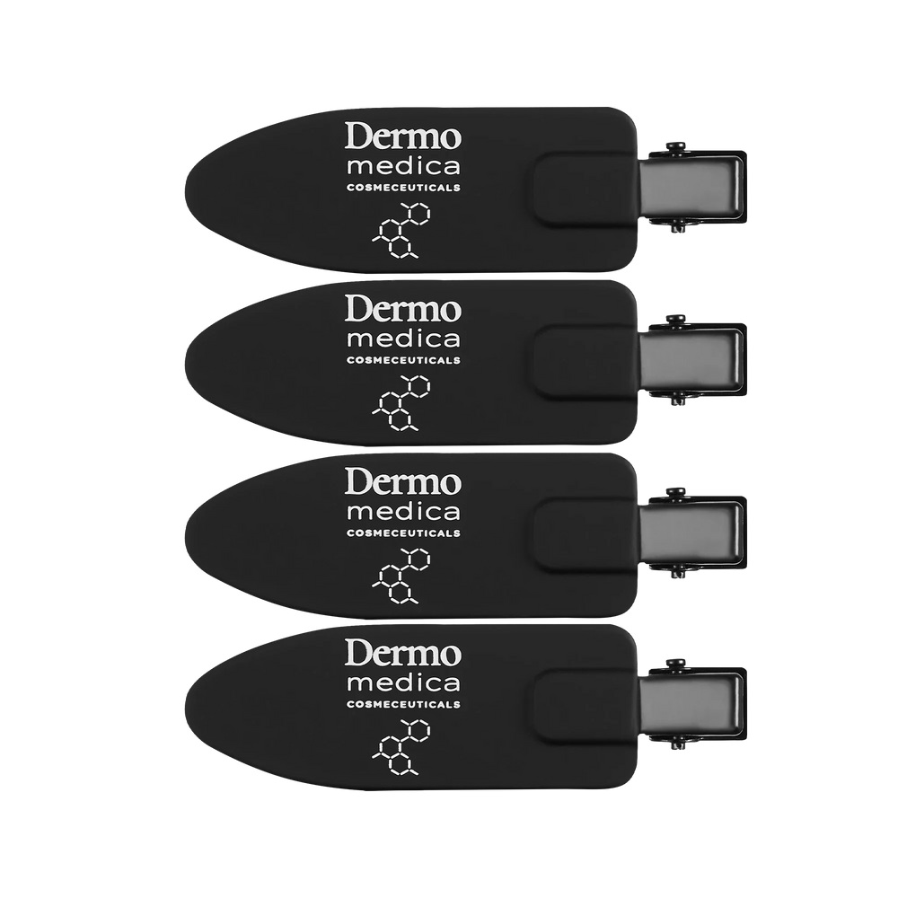 DermoMedica Perfect Hair Clip — cleme pentru prins părul, 4 bucăți