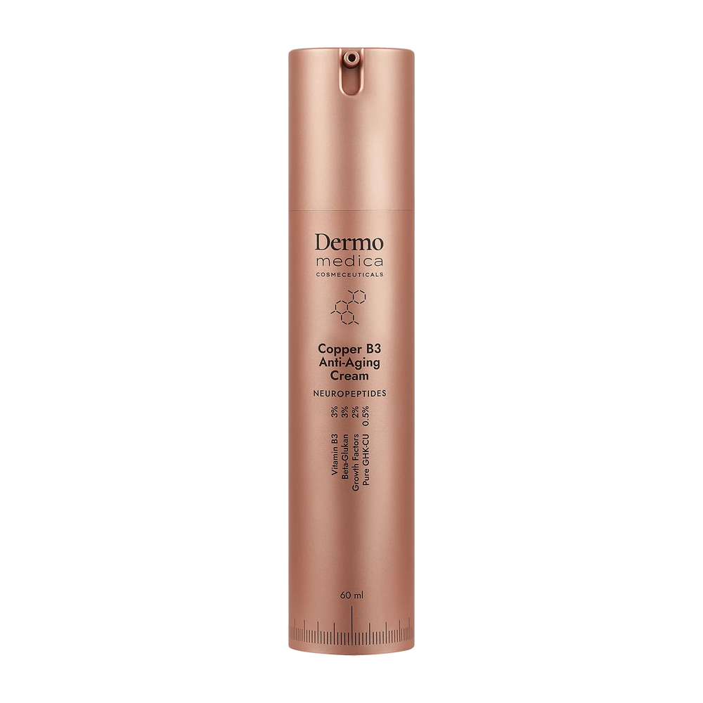 DermoMedica Copper B3 Anti-Aging Cream — крем з мідним пептидом і ніацинамідом 60 мл