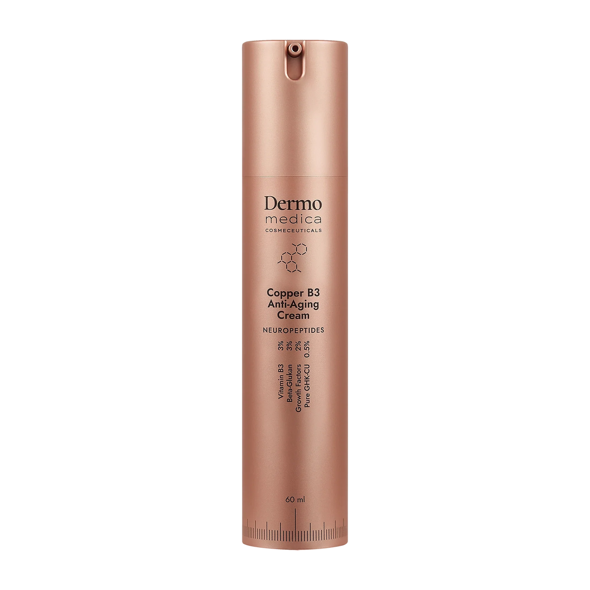 DermoMedica Copper B3 Anti-Aging Cream — крем з мідним пептидом і ніацинамідом 60 мл