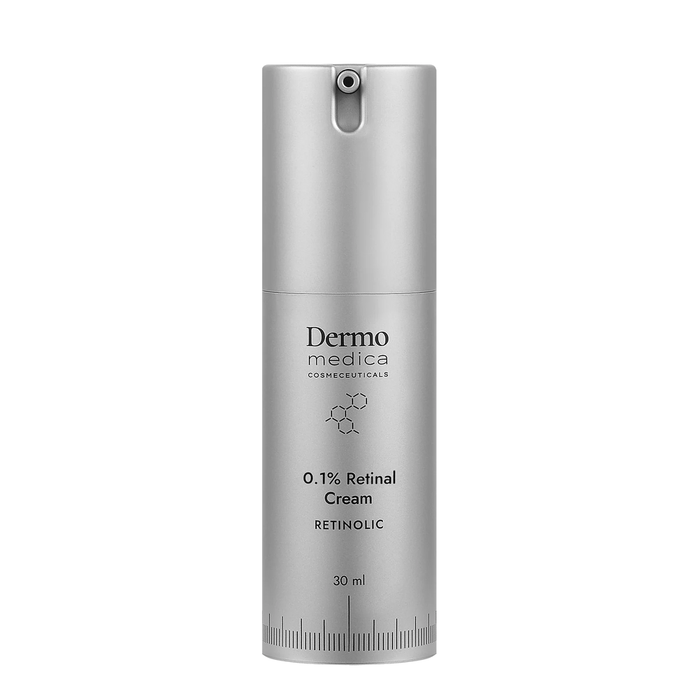DermoMedica 0,1% Retinal Cream — kräm med retinal 0,1% för van hud