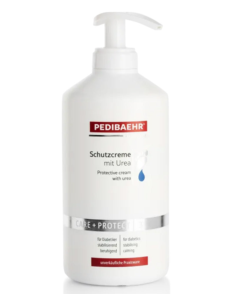 Pedibaehr regenerujący krem do stóp z 10% mocznikiem 500 ml — gęsty krem nawilżający i regenerujący stopy