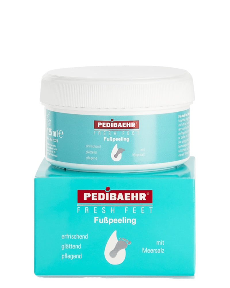 Pedibaehr Fresh Feet — згладжуючий сольовий пілінг для стоп з морською сіллю 125 мл