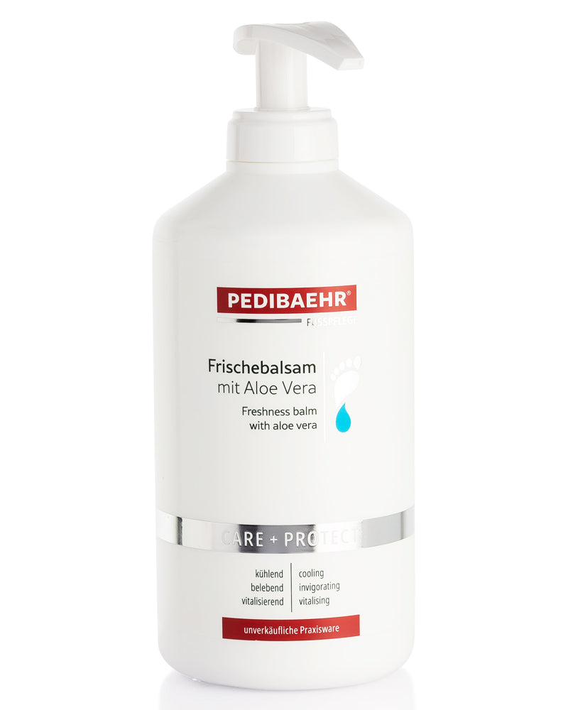 Pedibaehr kylande fotbalsam mot fotsvett med aloe 500 ml