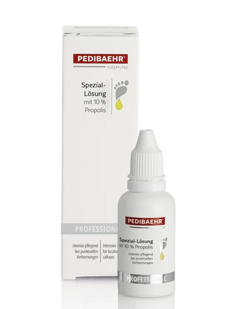 Pedibaehr roztok s 10% propolisem 30 ml — tekutina pro péči o nehtovou ploténku a pokožku kolem ní