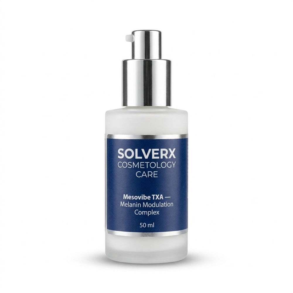Solverx Mesovibe TXA Melanin Modulation Complex 50 ml — ampule pro pleť s pigmentovými skvrnami