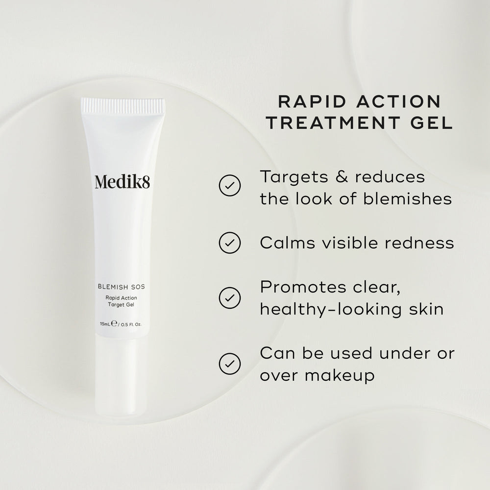 Medik8 Blemish SOS — żel punktowy z 2% kwasem salicylowym na wypryski