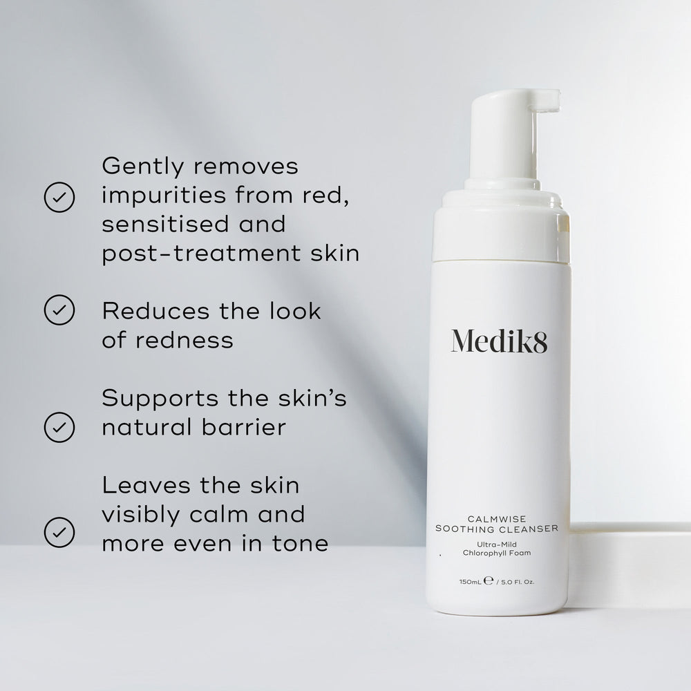 Medik8 Calmwise Soothing Cleanser — pianka oczyszczająca dla skóry wrażliwej