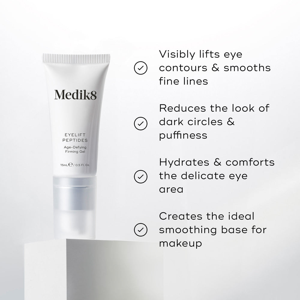 Medik8 Eyelift Peptides — sérum contour des yeux aux peptides, contre les ridules et les cernes