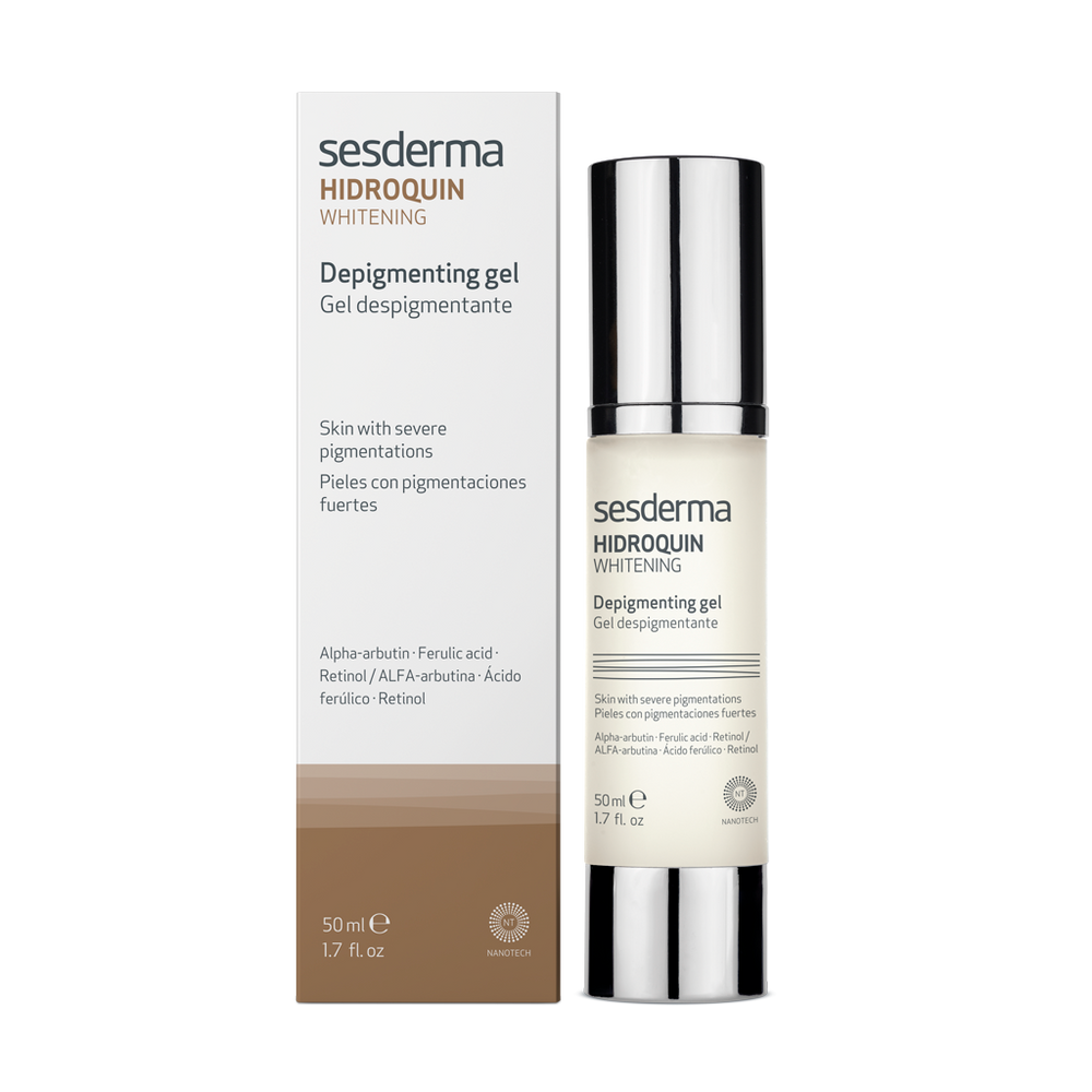 Sesderma Hidroquin Depigmentační gel 50 ml — na tvrdošijné pigmentové skvrny