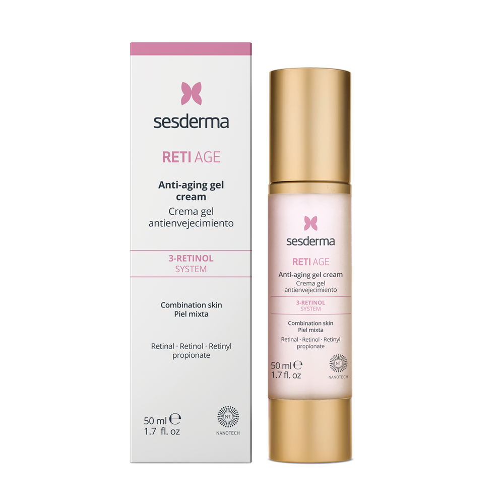 Sesderma Retiage Κρέμα-τζελ 50 ml — κρέμα-τζελ με ρετινόλη για ώριμη επιδερμίδα