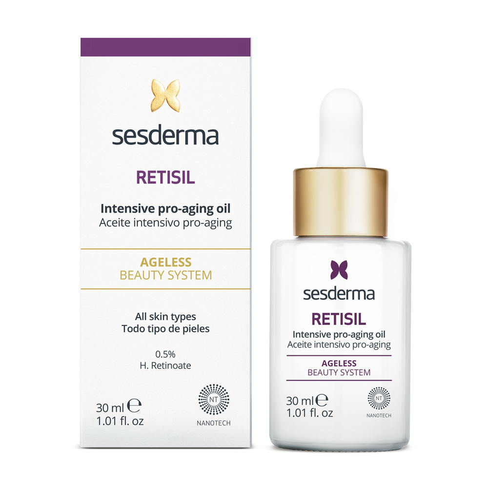 Sesderma Retisil Olja 30 ml — pro-aging-olja för hud med ärr