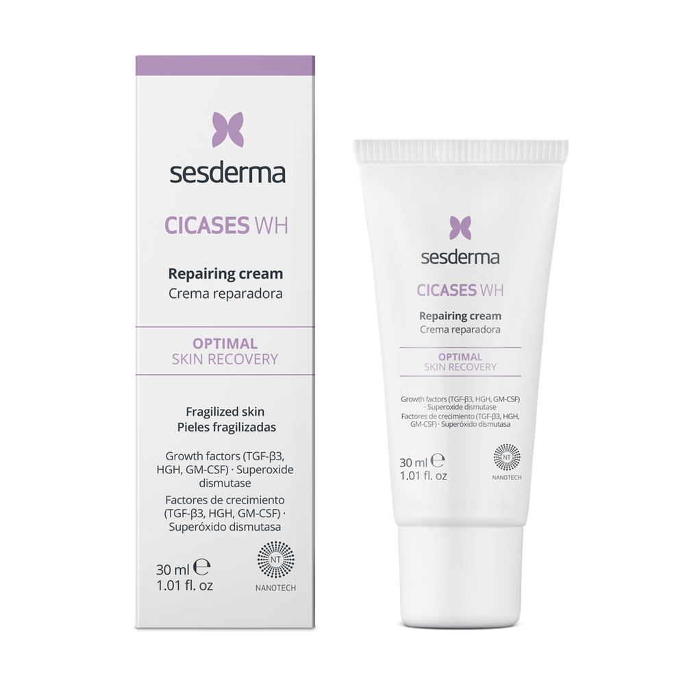 Sesderma Cicases WH — regenerierende Creme für Haut nach Behandlungen und mit geschädigter Barriere